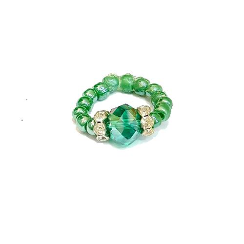 gemstone stretch ring