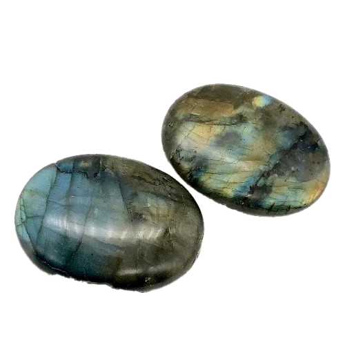 labradorite palm stone
