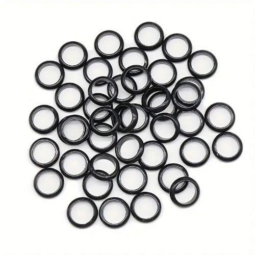 black obsidian ring