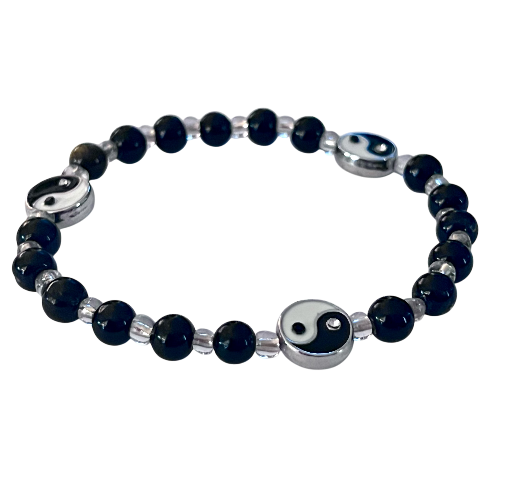 yin yang onyx bracelet