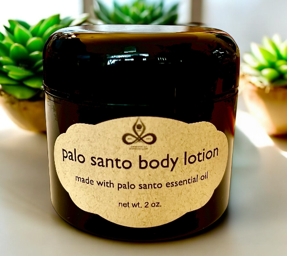 palo santo body lotion