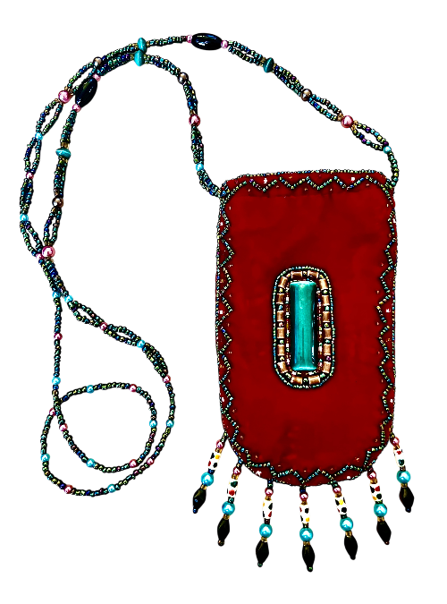 Hand Beaded Medicine Bag