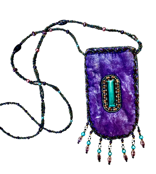 Hand Beaded Medicine Bag