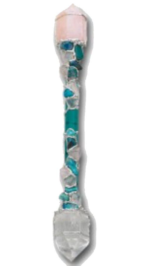  Large Forgiveness Crystal Healing Wand