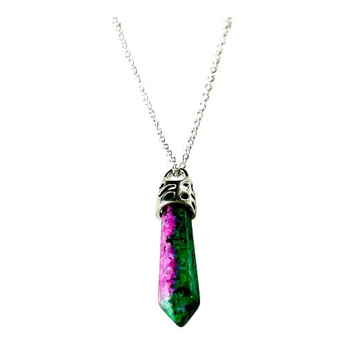 Ruby Fuchsite Necklace