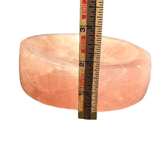 ROSE QUARTZ BOWL