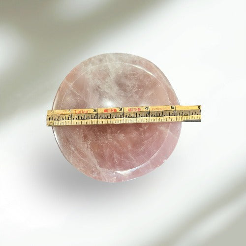 ROSE QUARTZ BOWL