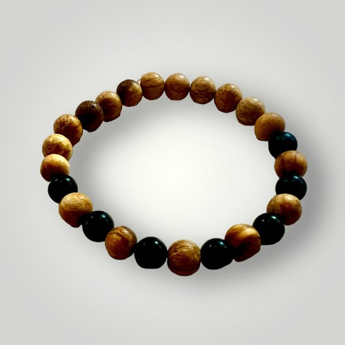 6” Palo Santo and Shungite Bracelet