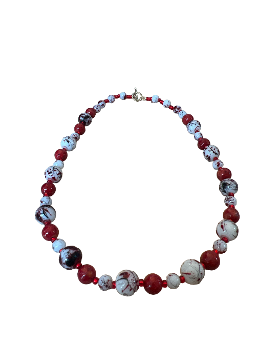 red jasper necklace