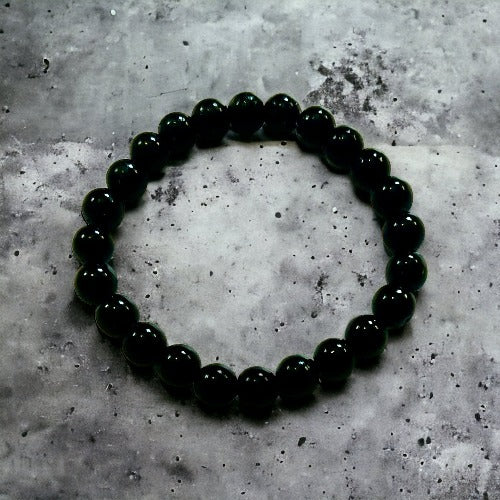 black obsidian bracelet