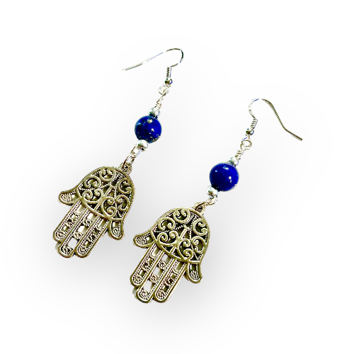 hamsa earrings