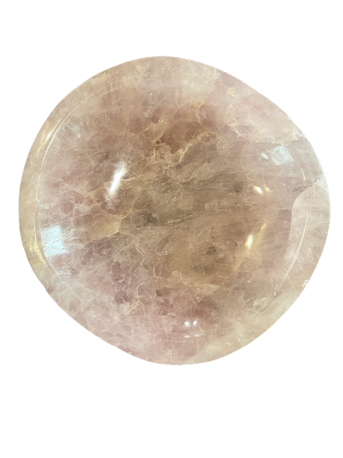 ROSE QUARTZ BOWL