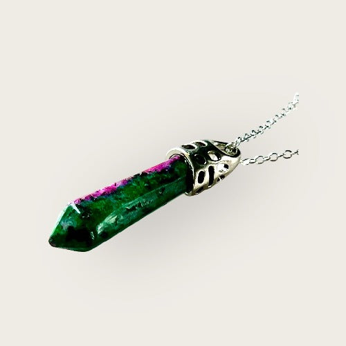 Ruby Fuchsite Necklace