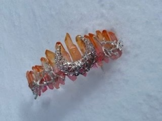 crystal crown and head bands