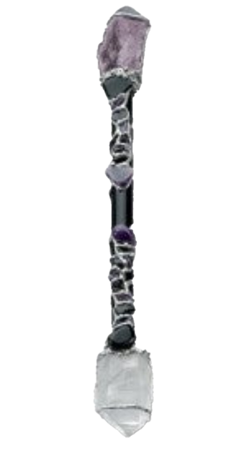 large protection crystal healing wand