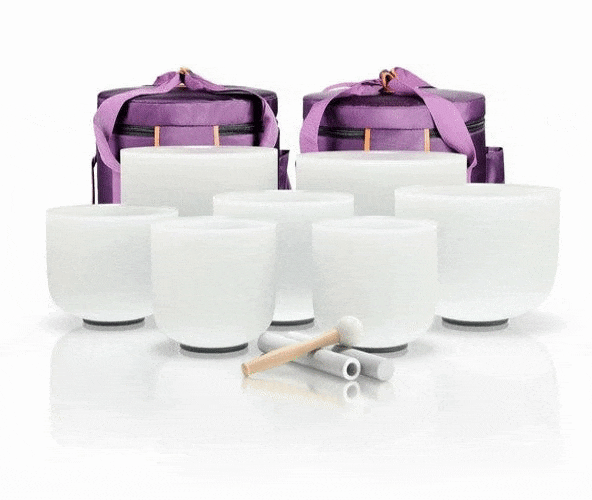 chakra crystal singing bowl