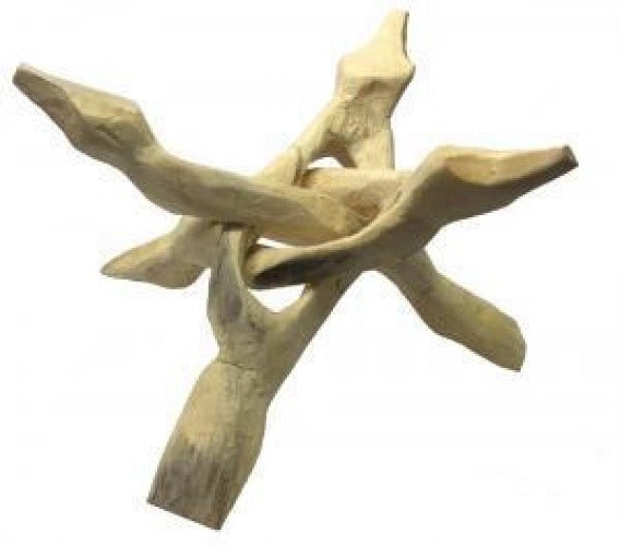 Wooden Tripod Stand, 4"