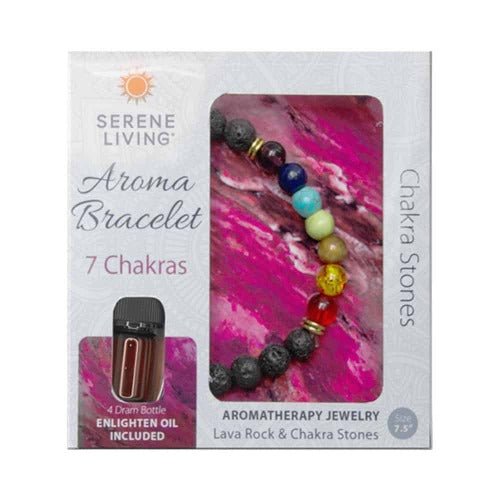 Chakras Aromatherapy Bracelet