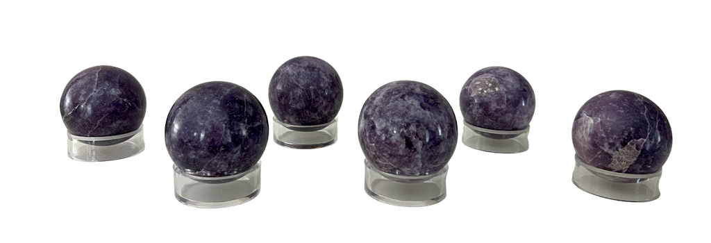 Lepidolite Sphere