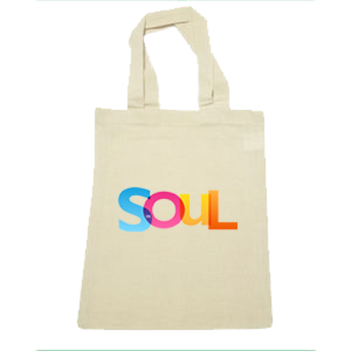 Printed Canvas Totes 14" x 16"