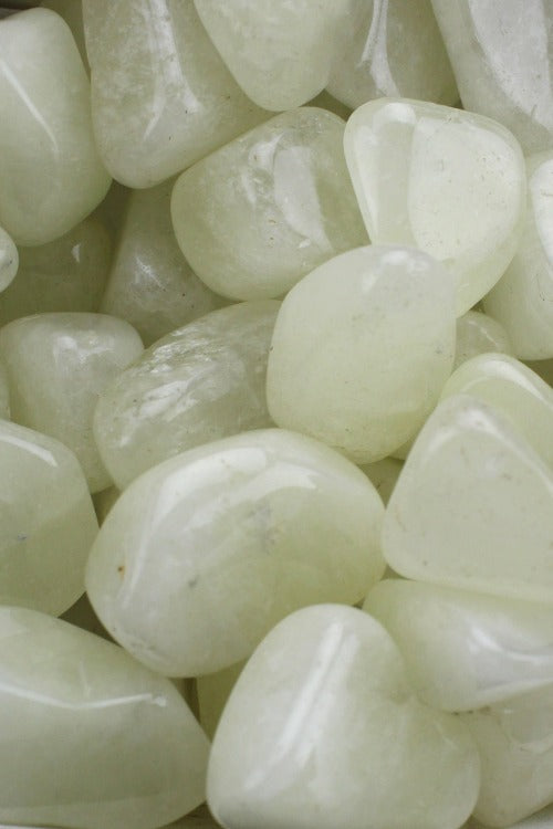 Sulfur Quartz Polished Stone