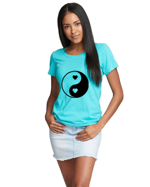 Tahiti Blue Ladies Tee Shirt