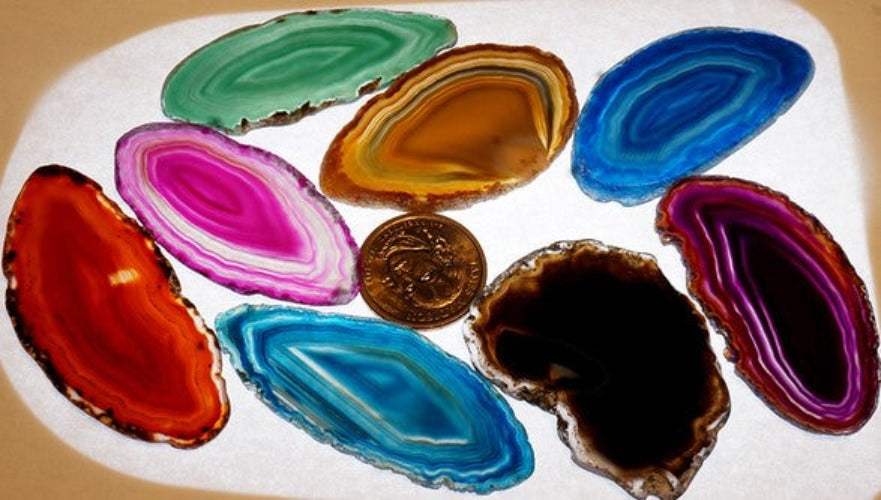 Polished Agate Slab