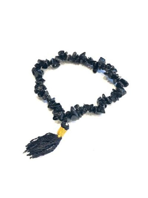 Black Obsidian Mala Bracelet