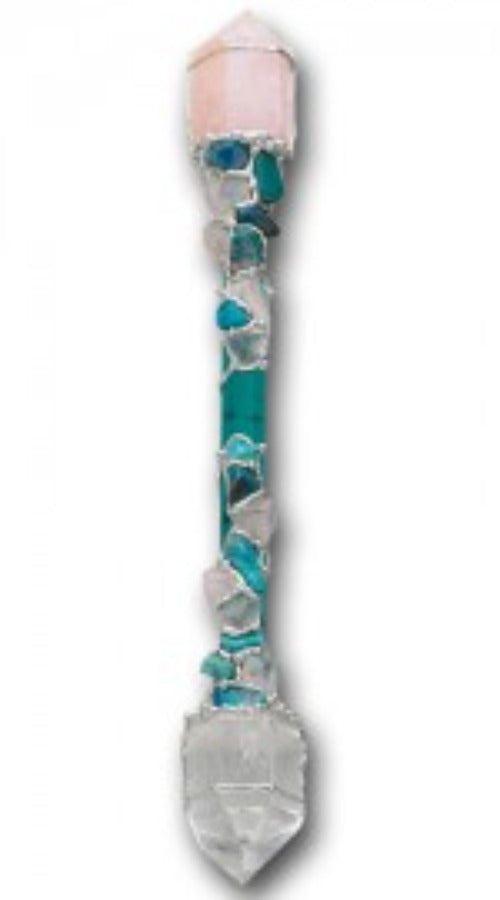 Large Forgiveness Crystal Healing Wand