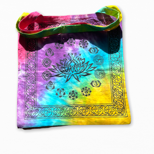 Lotus Chakra Tote Bag 18" x18"