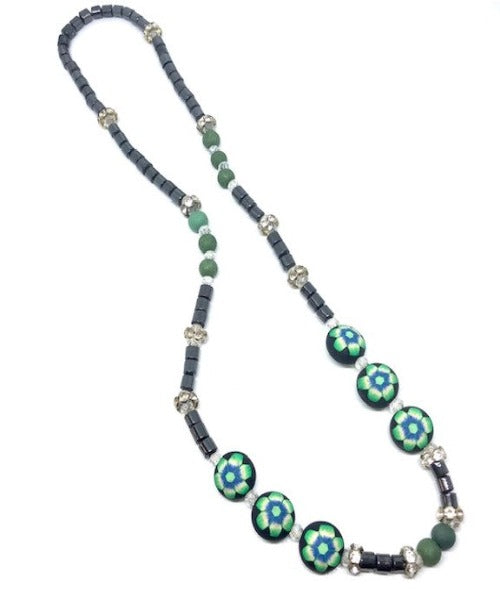 Hematite Stretch Necklace