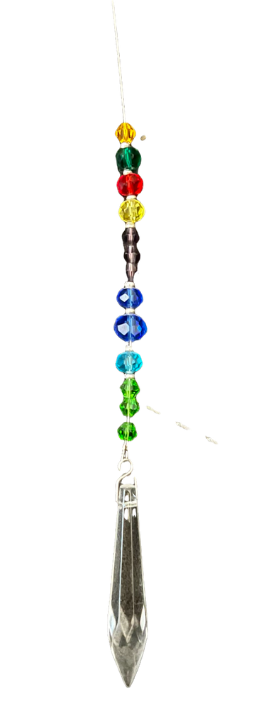 CHAKRA crystal teardrop suncatcher
