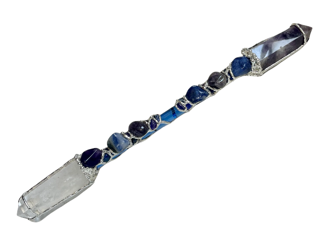 Large Psychic Crystal Healing Wand 