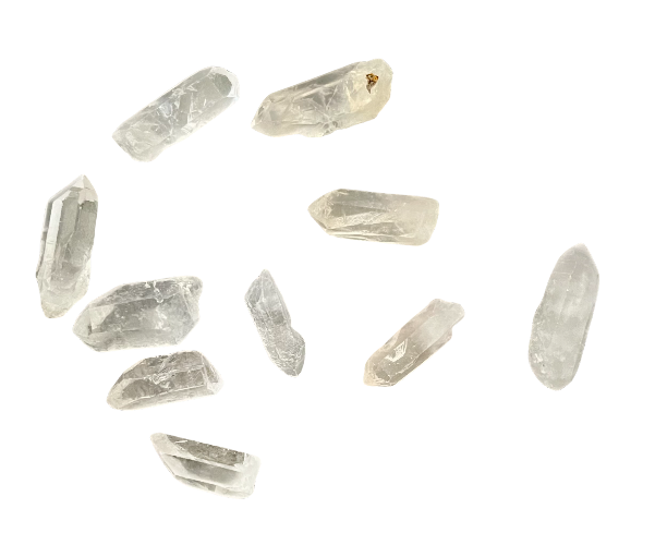Double Terminated Quartz Points (Rough)
