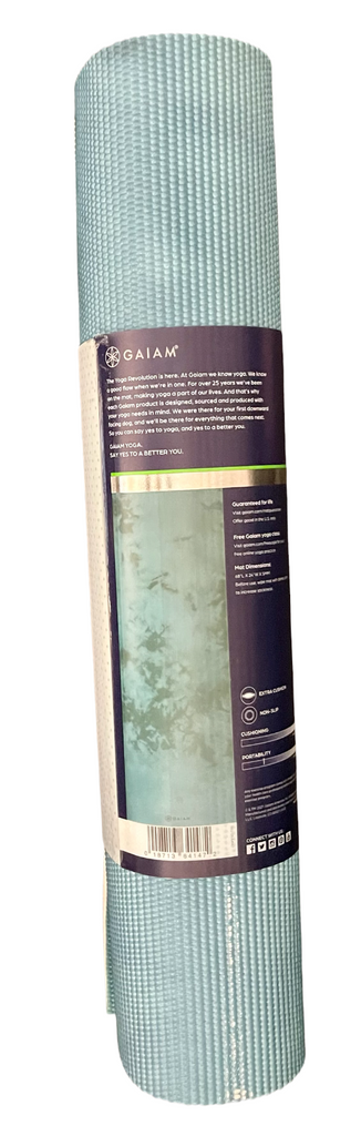 Gaiam Premium Yoga Mat - Stabilizing Grip