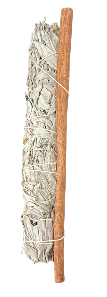 sage and cinnamon stick