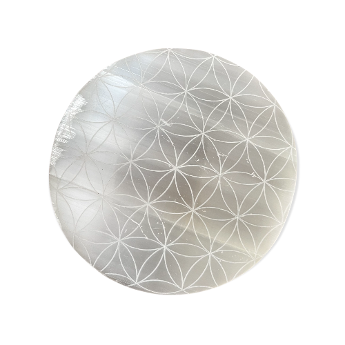 Round Selenite Charging Plate
