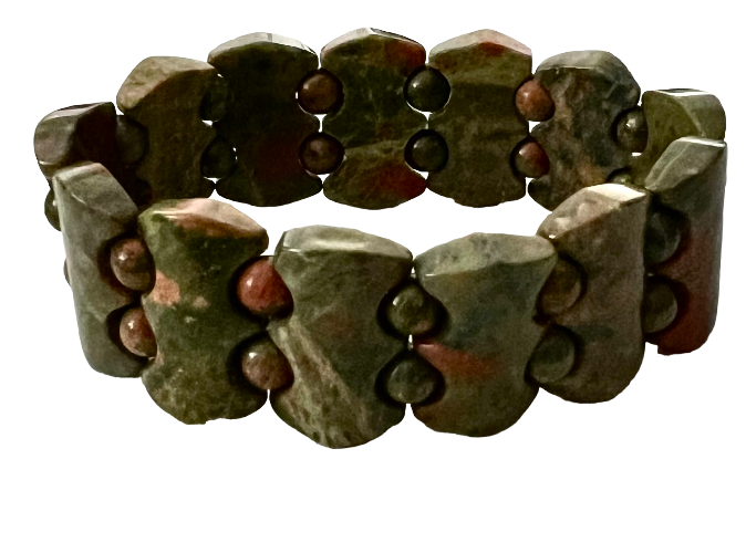 unakite Stretch bracelet
