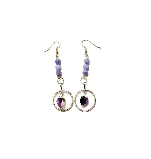 Amethyst Dangle Earrings