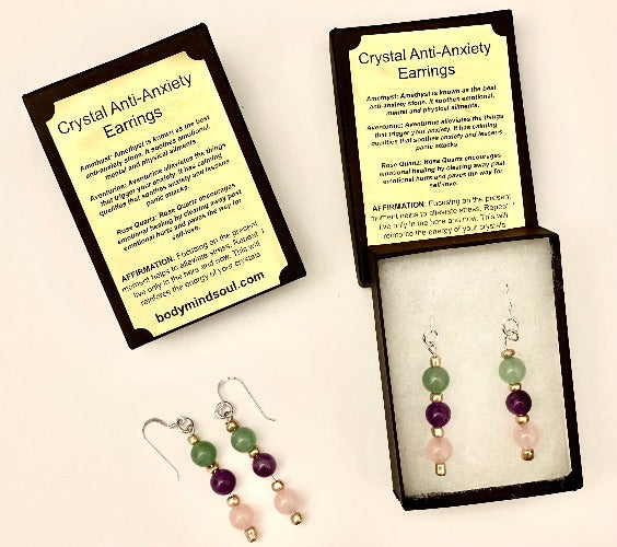 Crystal Anti-Anxiety Earrings
