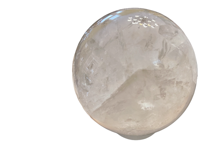 clear quartz sphere