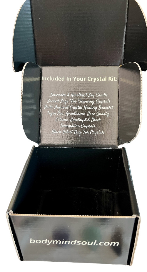 Crystal Healing In A Box - Crystals For Anxiety & Stress