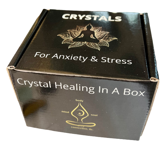 Crystal Healing In A Box - Crystals For Anxiety & Stress