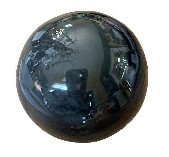 black obsidian sphere