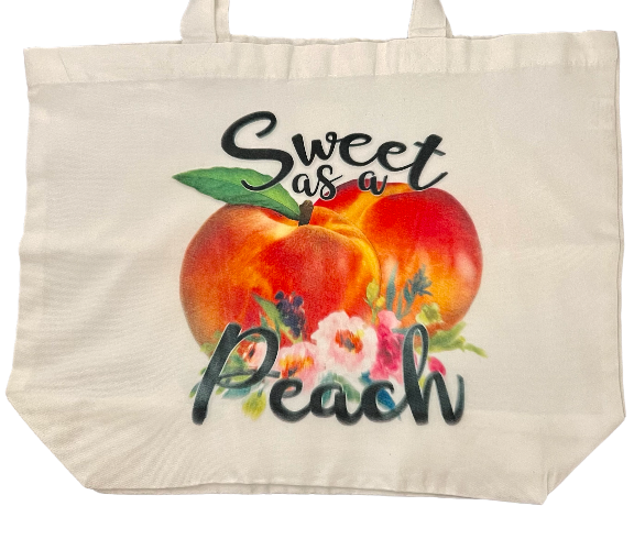 Printed Canvas Totes 14" x 18"