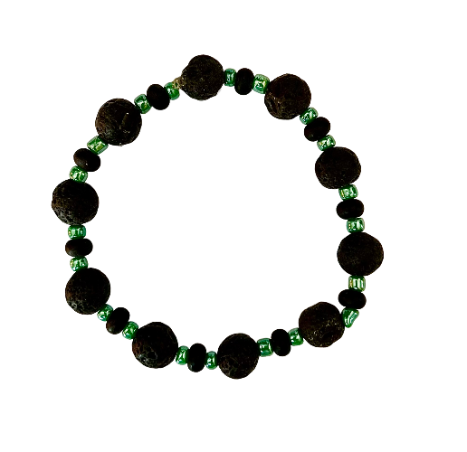 Lava Bead Stretch Bracelet