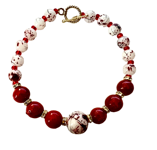 red jasper bracelet