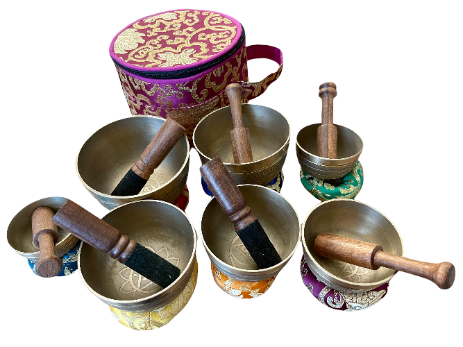 Tibetan Singing Bowl Set