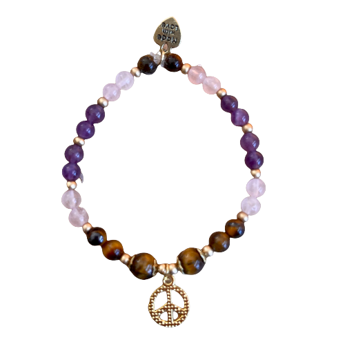 reiki infused world peace bracelet