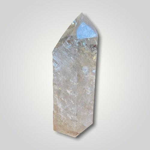 Extra Large Clear Quartz Generator Tower